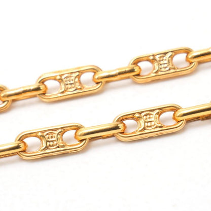 OLD Celine Old Celine Vintage Necklace Macadam Gold Chain Long Necklace