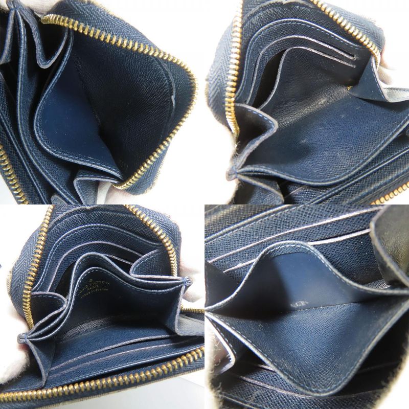 Louis Vuitton Coin Case Coin Purse M63004 Monogram Idylle Ankle Navy Gold