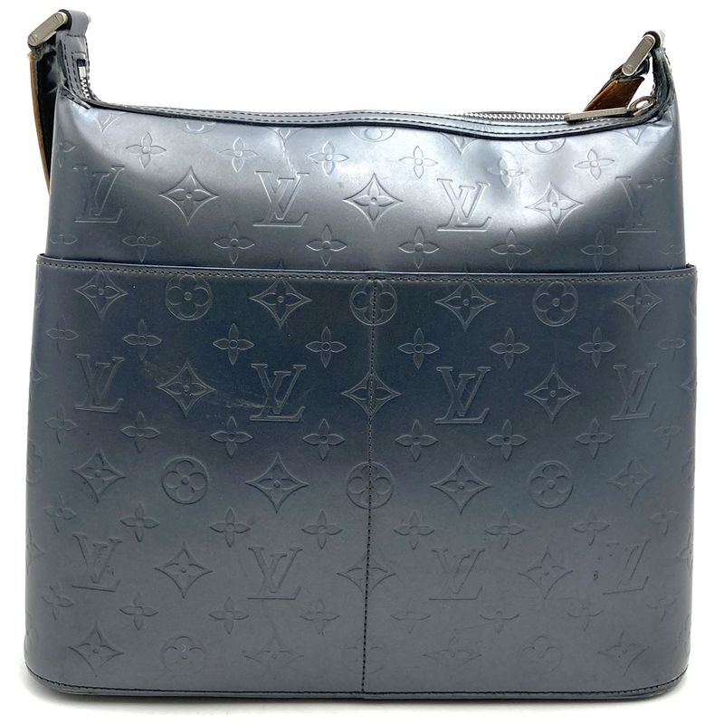 Louis Vuitton Sutter M55165 Shoulder Bag Grey Monogram Matte Ladies Men Fashion