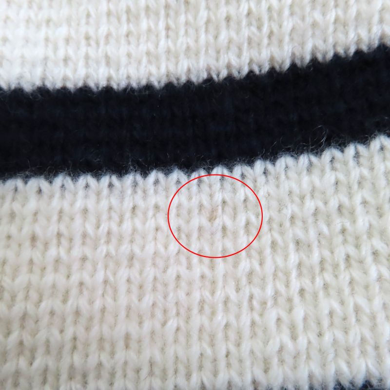 Christian DIOR 224g02am309 Cashmere Blend With Anchor Buttons Logo Design