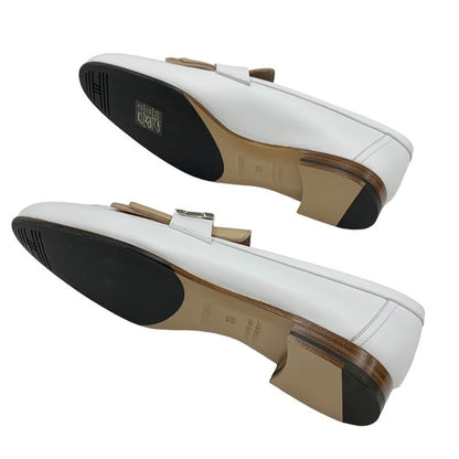 Unused Hermes Royale Loafers Leather Shoes Moccasins Flat Shoes Hhardware