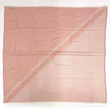 Gucci Shawl Pink 281942 5772 Ec19972 Excellent Condition