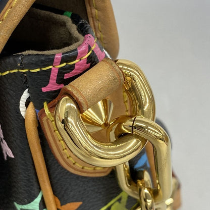 Louis Vuitton Shoulder Bag Monogram Multicolor Patti M40306 Noir Black Women