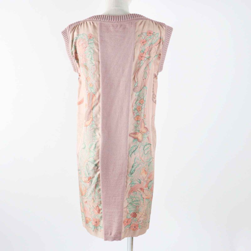 Hermes Jungle LOVE Jungle LOVE Silk Alpaca Poudre ROSE (pinkish) Sleeveless