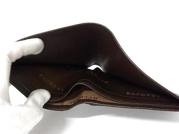 Bvlgari Leather Bifold Wallet Billfold Card Holder Men's Women's Brown Fu2217