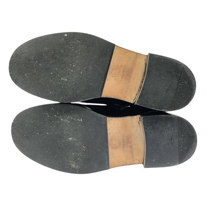 Chanel - Suede Coco Mark Side Zip Boots - 36 1 2 - Black - Women's