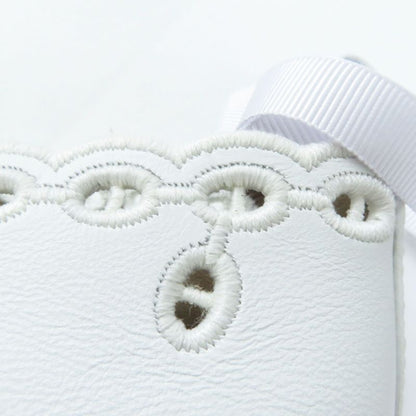 Hermes Guapa Chaine D'ancre Espadrilles Leather Shoes White 36 With Box And