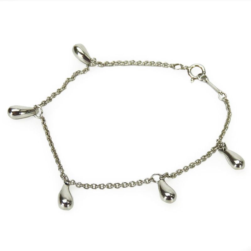 Tiffany & Co Bracelet Tia Dos Lop 925 Silver Approx 4.4g Silver Elsa Peretti