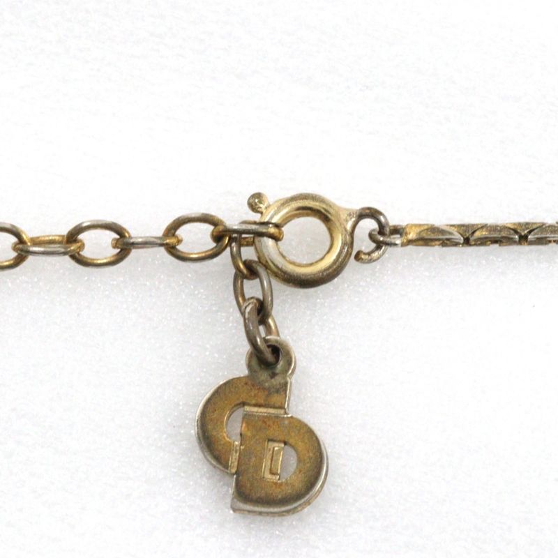 [dior] Christian Dior Heart Vintage Gold Plated And Rhinestone Ladies 6.7g