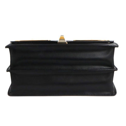 Fendi Monster - Canai 2way Shoulder - 8bt283 Black Leather Women's