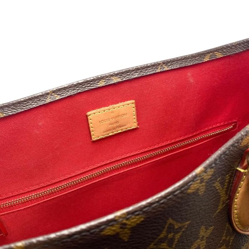 Louis Vuitton Tote Shoulder Bag Sac Pla PM M46263 Monogram Louis Vuitton