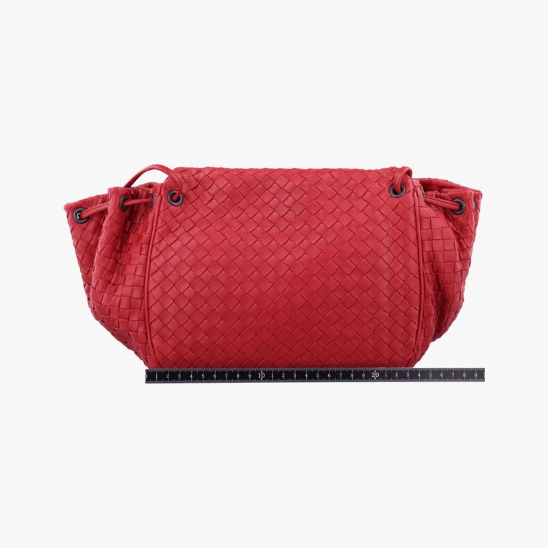 Bottega Veneta Intrecciato Red Lambskin B00903924u