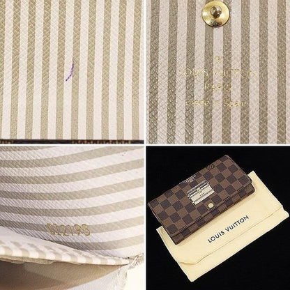Louis Vuitton 2013 Monogram Line Trunk Round Zipper Long Wallet