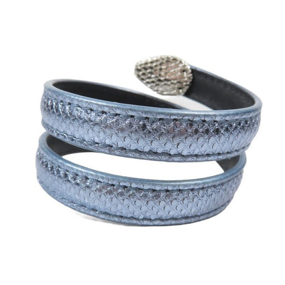 Unused Bvlgari Bulgari Serpenti Forever Serpenti Forever Leather Bracelet