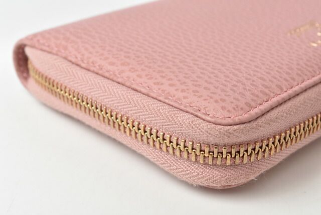 Gucci Wallet Preowned Gucci Foldable Wallet Gucci Swing Leather Light Pink