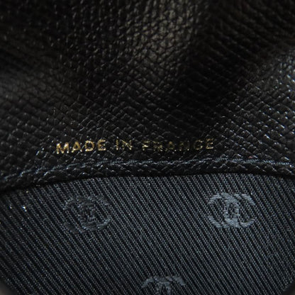 Chanel Coco Button Card Case Calf Women