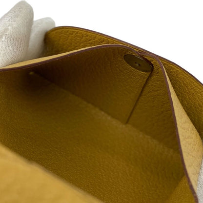 1603 Hermes Bastia Coin Case with Initials (Oc) Stamped K Coin Purse with Box