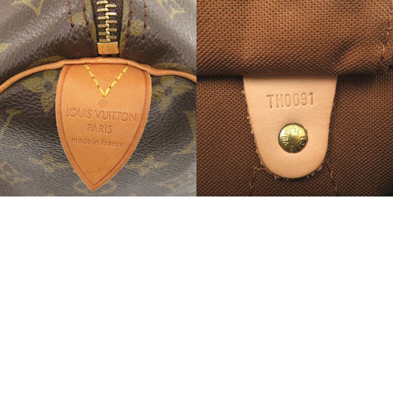 Louis Vuitton Speedy 30 Monogram M41526 Brown Handbag LV 0873 Louis Vuitton