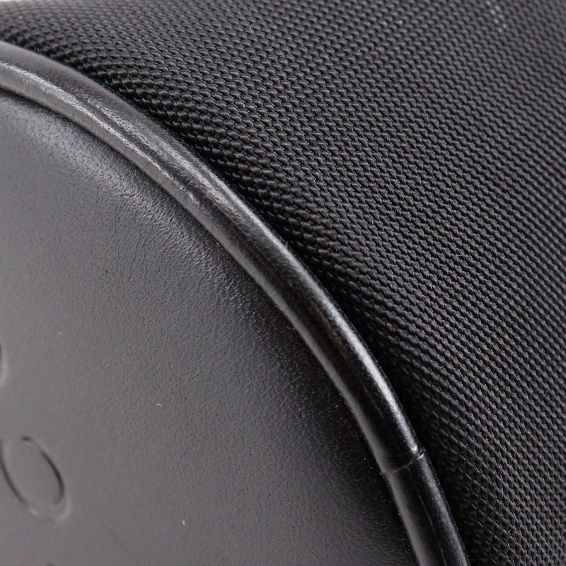 Gucci Bamboo Nylon Canvas Black Unisex Pouch