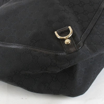 Gucci 130733 1956 Tote Bag GG Canvas Black