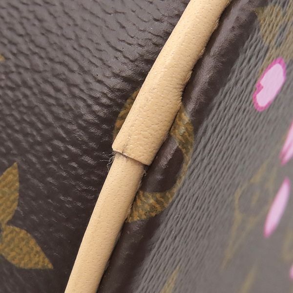 Louis Vuitton Handbag Lv×tm Papillon MM Monogram Canvas Sakura Brown Gold