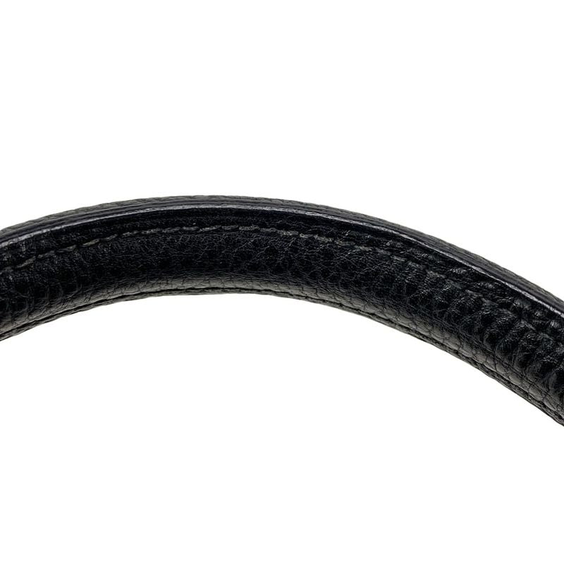 Hermes Handbag Kelly 32 Black Outside Stitching/silver Hardware