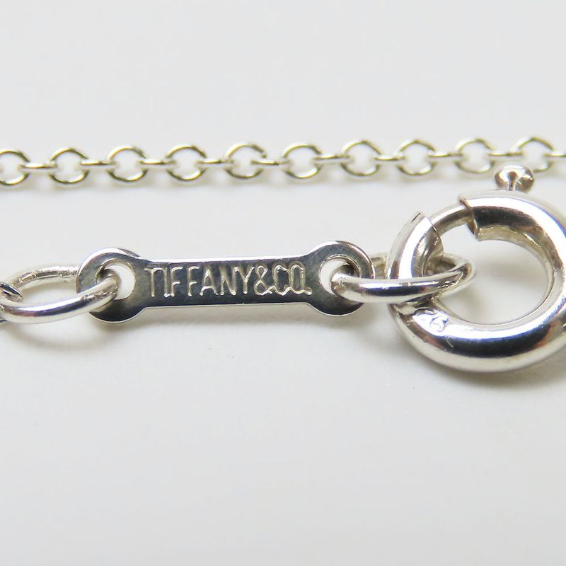 Tiffany & Co Necklace Tia Dos Rop 925 Silver Approx 2.5g Silver Elsa Peretti