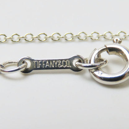Tiffany & Co Necklace Tia Dos Rop 925 Silver Approx 2.5g Silver Elsa Peretti