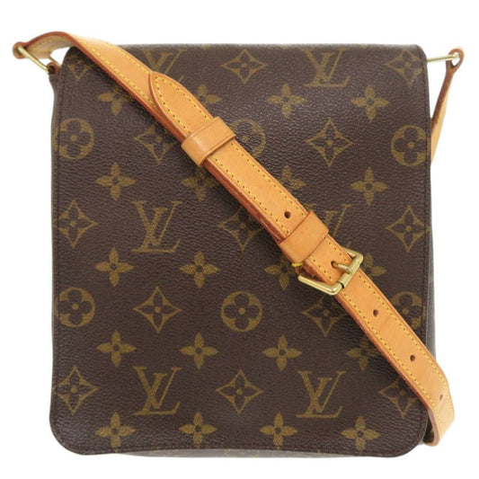 Louis Vuitton Musette Salsa Short Strap Monogram M51258 Brown Shoulder Bag LV
