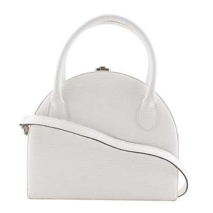 Fendi 2WAY Shoulder Vintage Calf White Women's Handbag