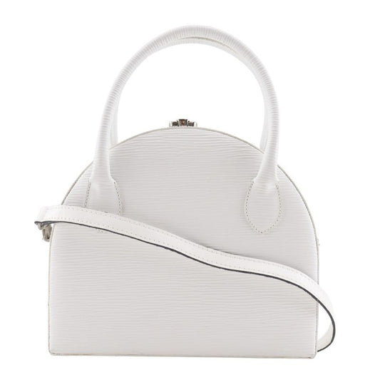 Fendi 2WAY Shoulder Vintage Calf White Women's Handbag