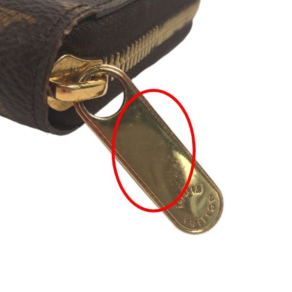 Louis Vuitton M41895 Monogram Round Zipper Zippy Wallet Long Wallet Louis