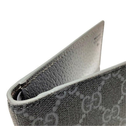 Gucci GG Coin Wallet Gray Interior 768244 Bifold Wallet Men's
