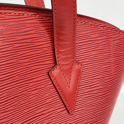 Louis Vuitton Tote Bag Epi Saint Jacques Shopping M52267 Castilian Red Women