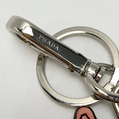 Prada Key Holder Skull Leather