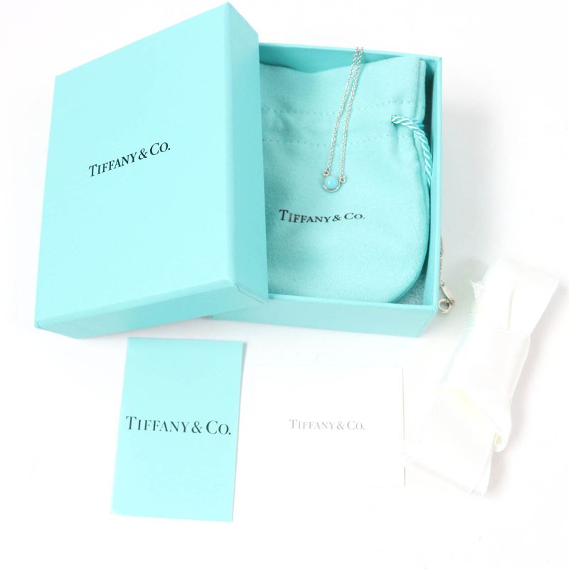 Tiffany & Co Elsa Peretti Colored By-the-yard Necklace Ag925