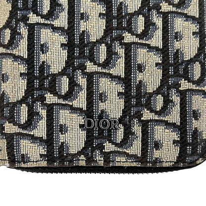 Christian Dior Round Zipper Long Vertical Wallet