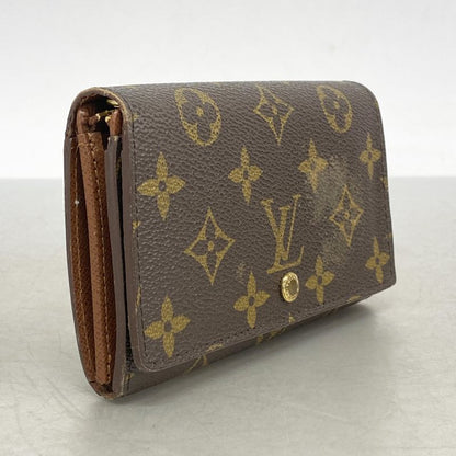 Louis Vuitton Wallet Monogram Porte Monnaie Zip M61735 Brown Ladies