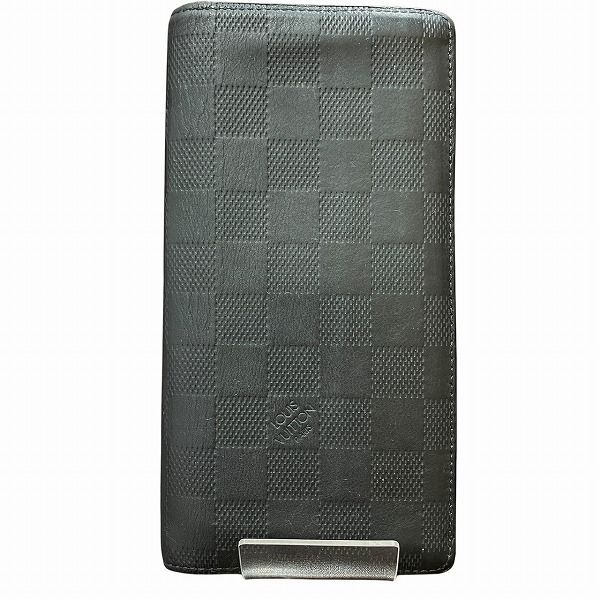 Louis Vuitton Damier Infini Portefeuille Blazer N63010 Wallet Long Wallet