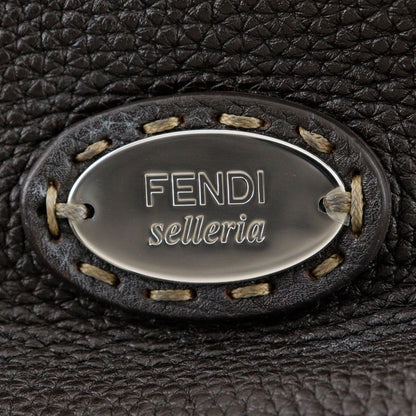 Fendi Selleria 7va282 Leather Brown Unisex Tote Bag
