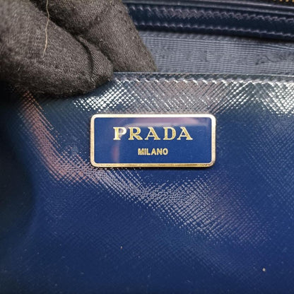 Prada Galleria Navy Saffiano Leather 1ba274117