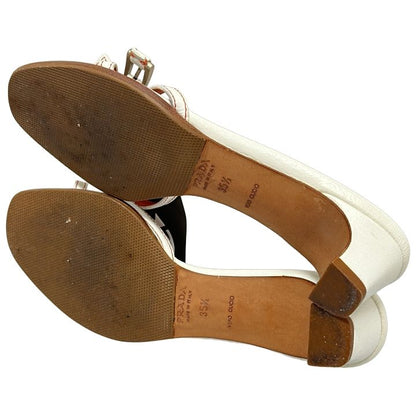 Prada Sandals Women White 35 1 2