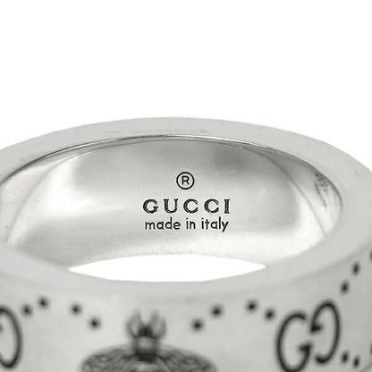 Gucci Ring GG & Bee Silver