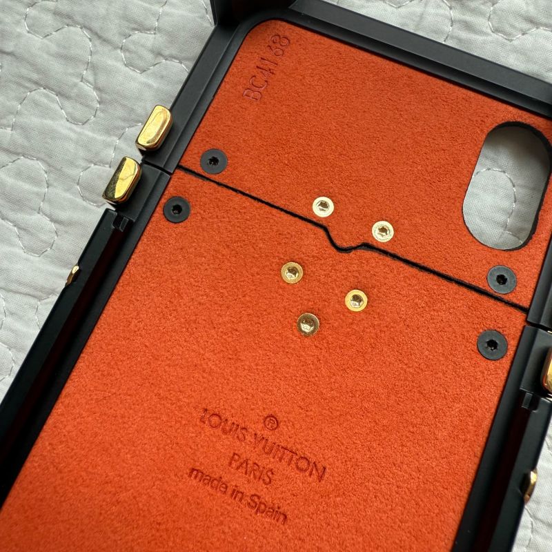 Louis Vuitton Monogram Catgram Iphonex XS Case Shoulder M63891