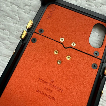 Louis Vuitton Monogram Catgram Iphonex XS Case Shoulder M63891