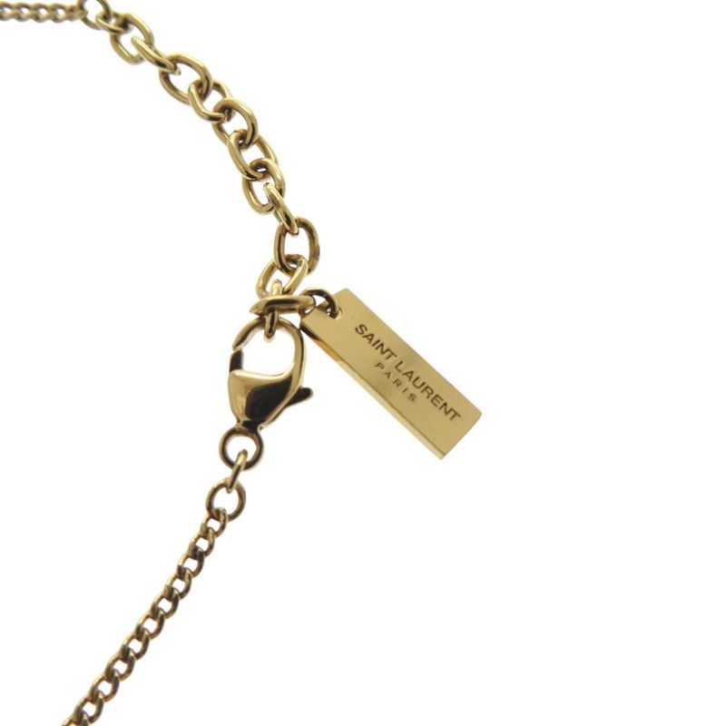 Yves Saint Laurent Opium Monogram Twisted Cassandra Bracelet GP Gold Bracelet