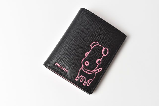 Unused Prada Wallet Mini Wallet Foldable Wallet 1mv204