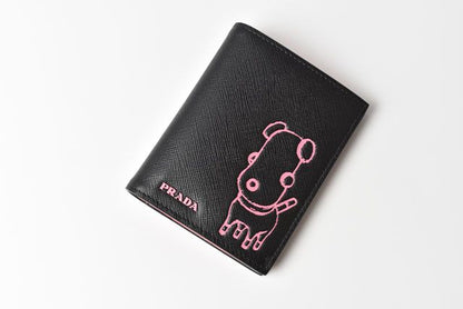 Unused Prada Wallet Mini Wallet Foldable Wallet 1mv204