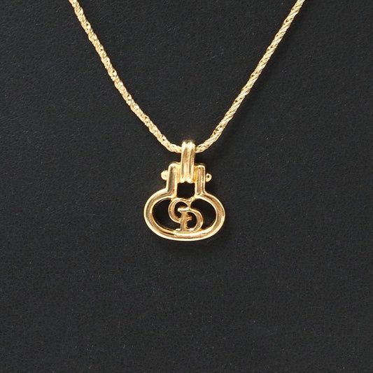 Christian DIOR Vintage Necklace Old Dior CD Logo 20250701 Ra5216
