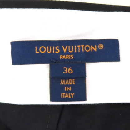 Louis Vuitton 24SS Wool Silk Sideline Straight Long Pants Black 36 Made In